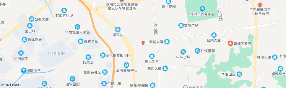 珠海上冲_公交站地图_珠海公交_妙搜公交查询2025