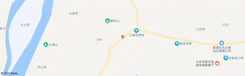 珠海小赤坎西_公交站地图_珠海公交_妙搜公交查询2025