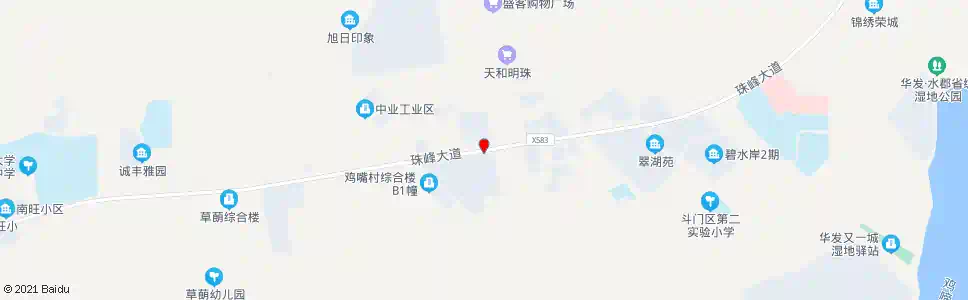 珠海新青二路口_公交站地图_珠海公交_妙搜公交查询2025