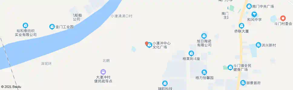 珠海小濠冲_公交站地图_珠海公交_妙搜公交查询2025