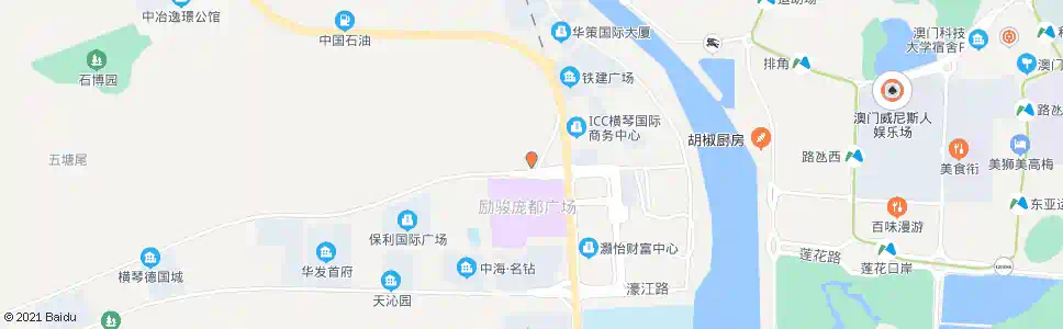 珠海横琴口岸西_公交站地图_珠海公交_妙搜公交查询2025