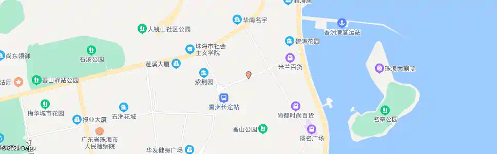 珠海翠香中_公交站地图_珠海公交_妙搜公交查询2025