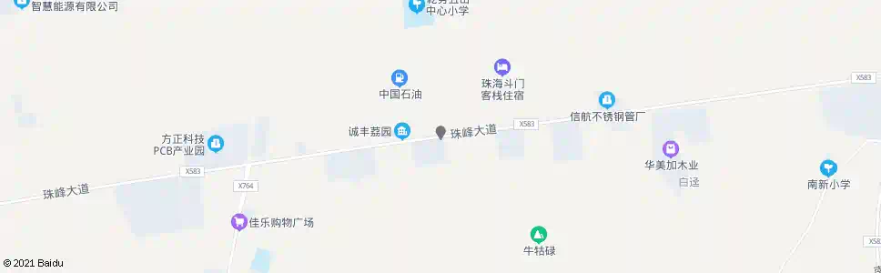 珠海骏德电业_公交站地图_珠海公交_妙搜公交查询2025