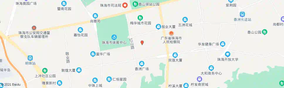 珠海香华中_公交站地图_珠海公交_妙搜公交查询2025