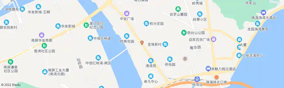 珠海拱北工商分局_公交站地图_珠海公交_妙搜公交查询2025