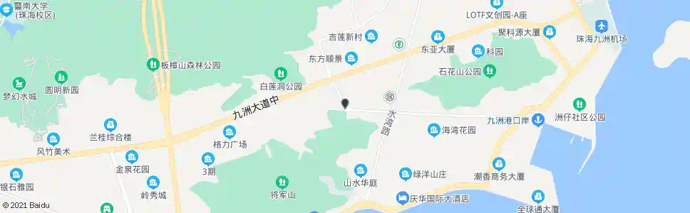 珠海建业一路_公交站地图_珠海公交_妙搜公交查询2025
