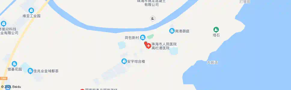 珠海南水市场_公交站地图_珠海公交_妙搜公交查询2025