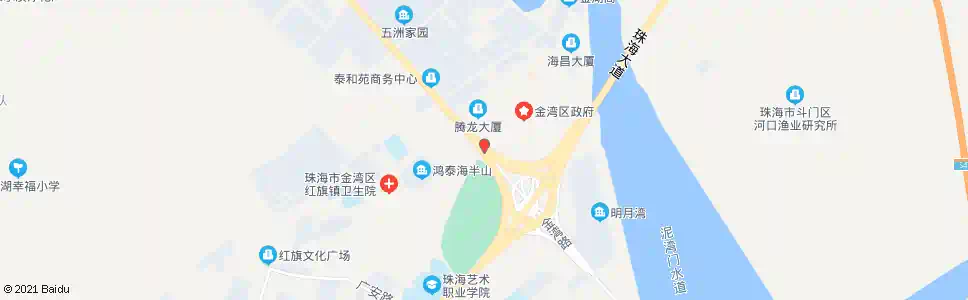 珠海白藤头_公交站地图_珠海公交_妙搜公交查询2025