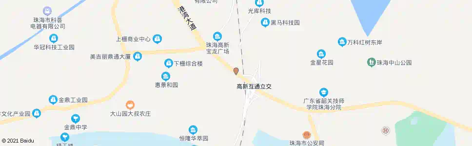 珠海官塘_公交站地图_珠海公交_妙搜公交查询2025