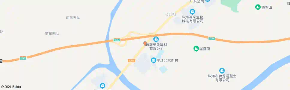 珠海北水路口_公交站地图_珠海公交_妙搜公交查询2025