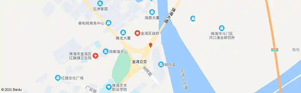 珠海湖心路口_公交站地图_珠海公交_妙搜公交查询2025