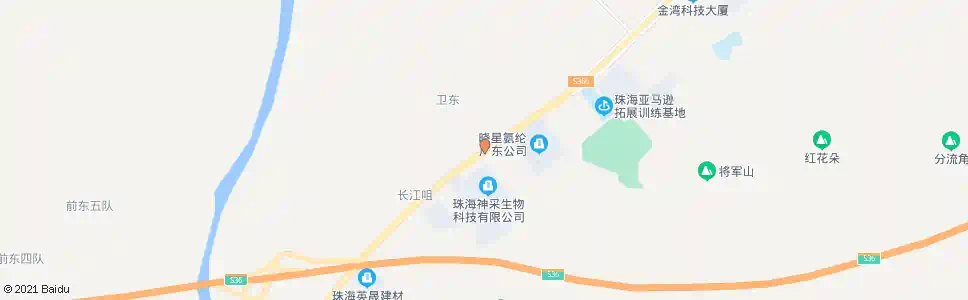 珠海中阳革业_公交站地图_珠海公交_妙搜公交查询2025
