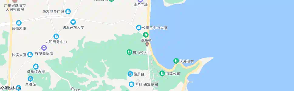 珠海望海楼_公交站地图_珠海公交_妙搜公交查询2025