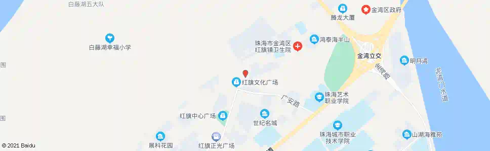 珠海红旗客运站_公交站地图_珠海公交_妙搜公交查询2025