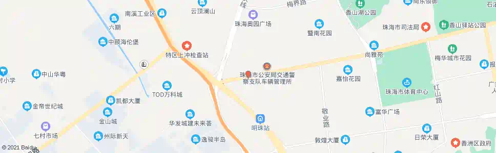 珠海恒雅名园_公交站地图_珠海公交_妙搜公交查询2025