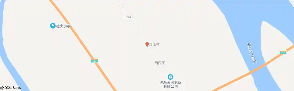 珠海灯笼沙_公交站地图_珠海公交_妙搜公交查询2025