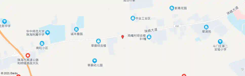 珠海黄金村口_公交站地图_珠海公交_妙搜公交查询2025