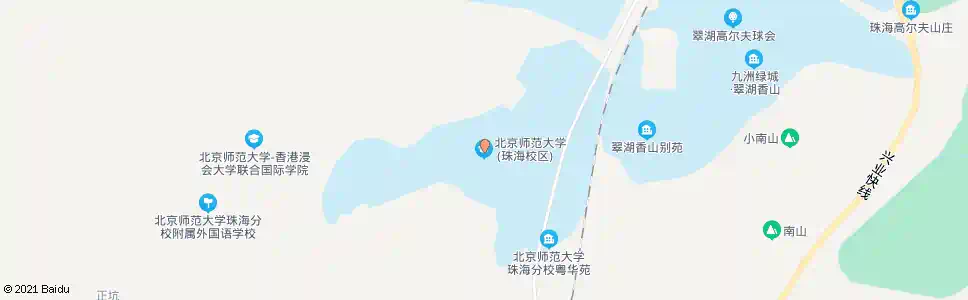 珠海北师大(东侧站)_公交站地图_珠海公交_妙搜公交查询2025