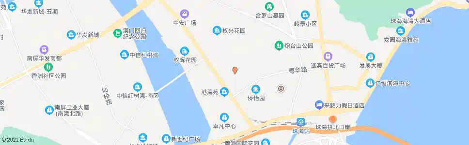 珠海昌平路中_公交站地图_珠海公交_妙搜公交查询2025