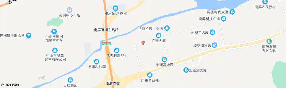 珠海南屏科技园_公交站地图_珠海公交_妙搜公交查询2025