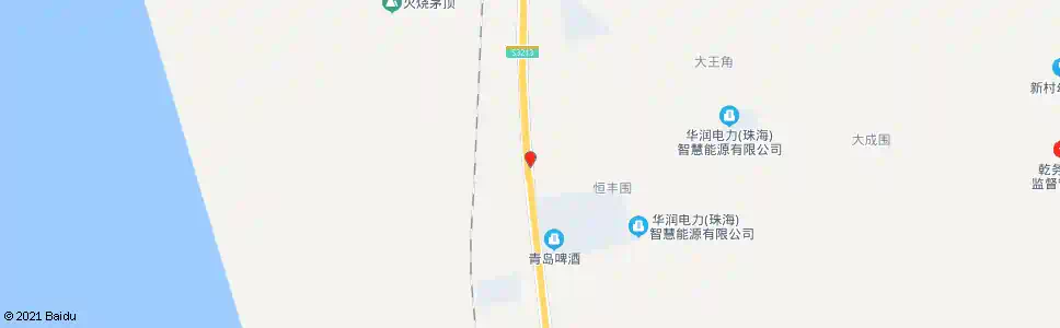 珠海东洋科美_公交站地图_珠海公交_妙搜公交查询2025