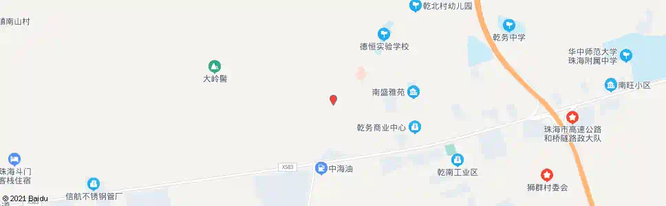 珠海乾务敬老院_公交站地图_珠海公交_妙搜公交查询2025