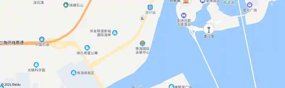 珠海国际会展中心_公交站地图_珠海公交_妙搜公交查询2025