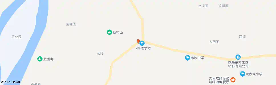 珠海小赤坎_公交站地图_珠海公交_妙搜公交查询2025