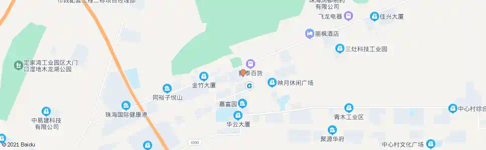 珠海唐人街_公交站地图_珠海公交_妙搜公交查询2025
