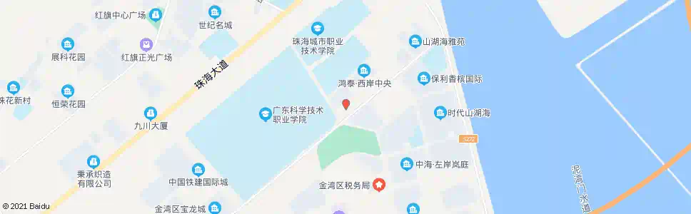 珠海金湾法院_公交站地图_珠海公交_妙搜公交查询2025