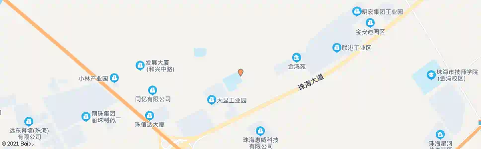 珠海小林实小_公交站地图_珠海公交_妙搜公交查询2025