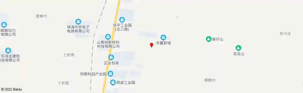 珠海夏村南_公交站地图_珠海公交_妙搜公交查询2025