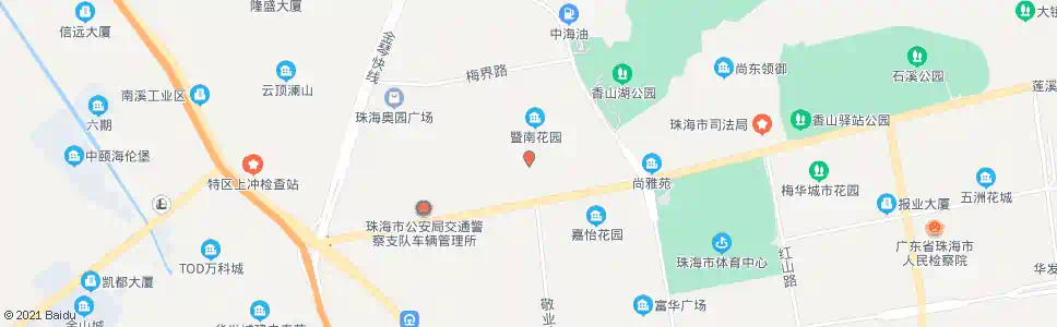 珠海特警支队_公交站地图_珠海公交_妙搜公交查询2025