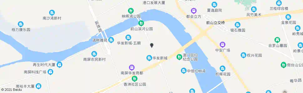 珠海奥特美会所_公交站地图_珠海公交_妙搜公交查询2025