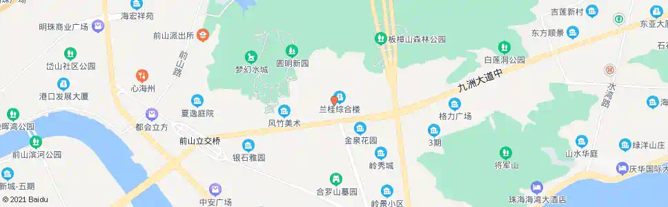 珠海兰埔_公交站地图_珠海公交_妙搜公交查询2025