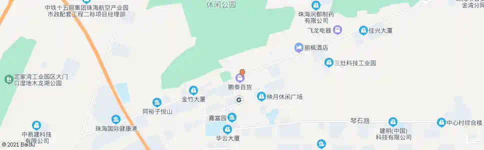 珠海月堂_公交站地图_珠海公交_妙搜公交查询2025