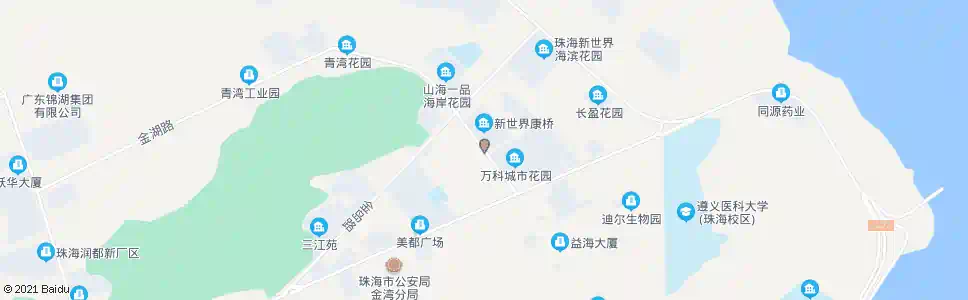 珠海金海岸市场_公交站地图_珠海公交_妙搜公交查询2025