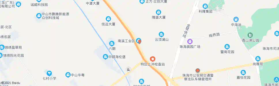 珠海南村_公交站地图_珠海公交_妙搜公交查询2025