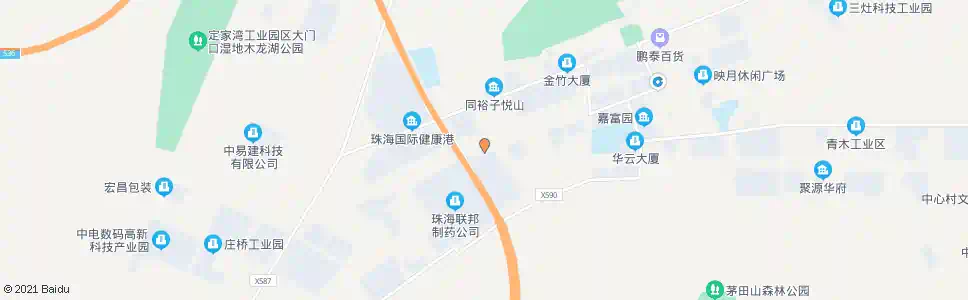 珠海星汉路中_公交站地图_珠海公交_妙搜公交查询2025