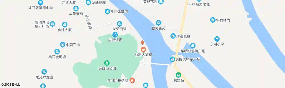 珠海尖峰桥西_公交站地图_珠海公交_妙搜公交查询2025