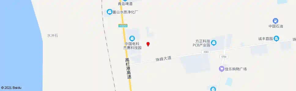 珠海金二路中_公交站地图_珠海公交_妙搜公交查询2025