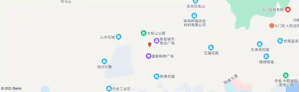 珠海新堂市场_公交站地图_珠海公交_妙搜公交查询2025
