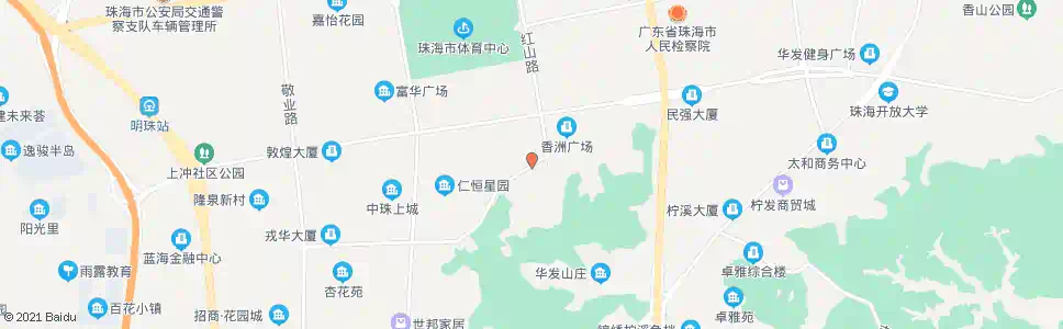 珠海华翠豪庭_公交站地图_珠海公交_妙搜公交查询2025