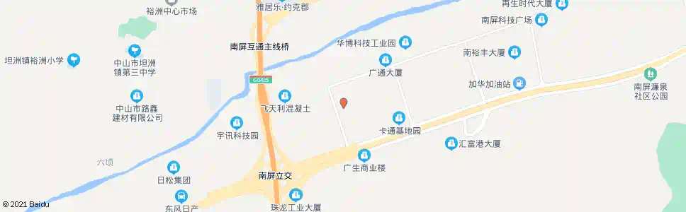 珠海天威科技园_公交站地图_珠海公交_妙搜公交查询2025