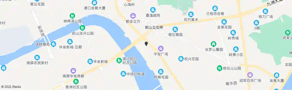 珠海十一中_公交站地图_珠海公交_妙搜公交查询2025