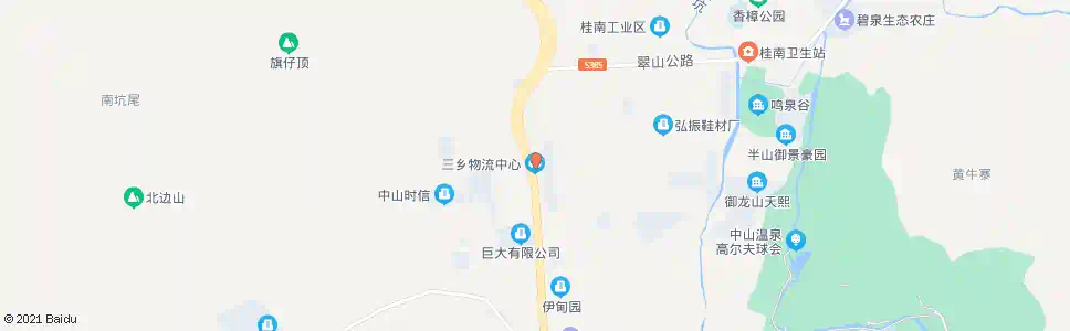 珠海三乡物流中心_公交站地图_珠海公交_妙搜公交查询2025