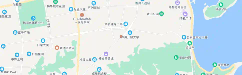 珠海南香里_公交站地图_珠海公交_妙搜公交查询2025