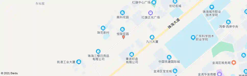珠海顺达路口_公交站地图_珠海公交_妙搜公交查询2025