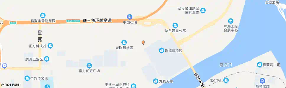 珠海天科路北_公交站地图_珠海公交_妙搜公交查询2025