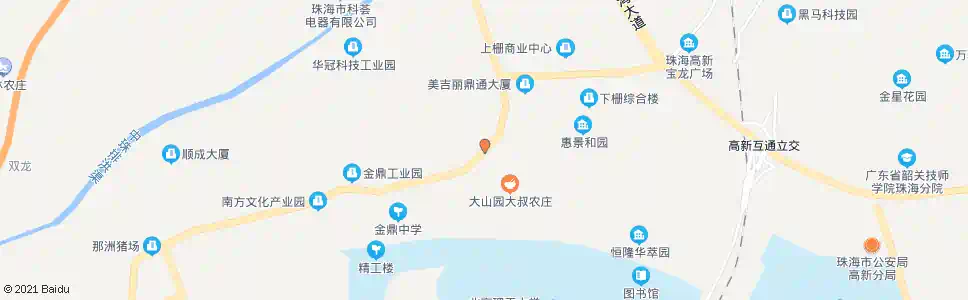 珠海官塘三村_公交站地图_珠海公交_妙搜公交查询2025